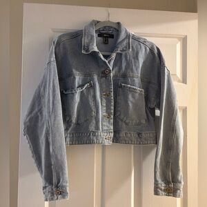 Cropped Denim Jacket